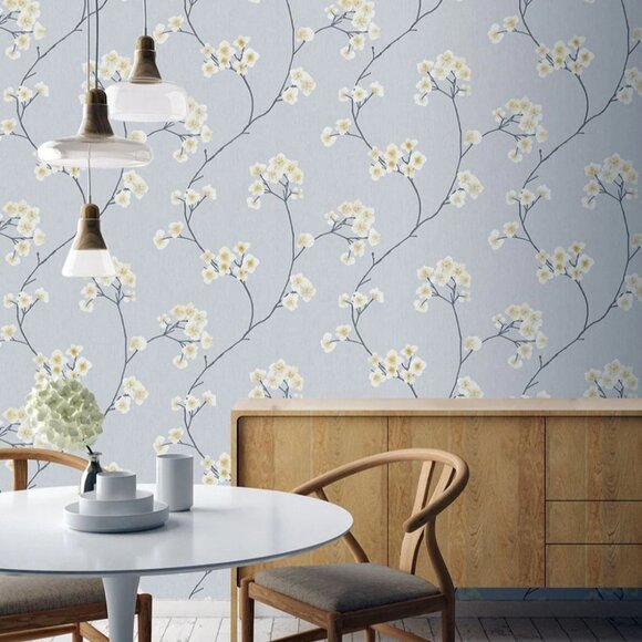 Superfresco Easy Radiance Grey and Ochre Removable Wallpaper - Picture 2 of 8